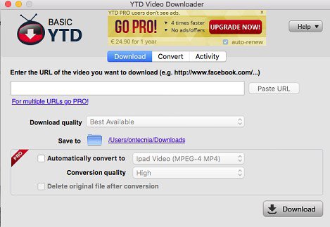 Free video downloader for mac